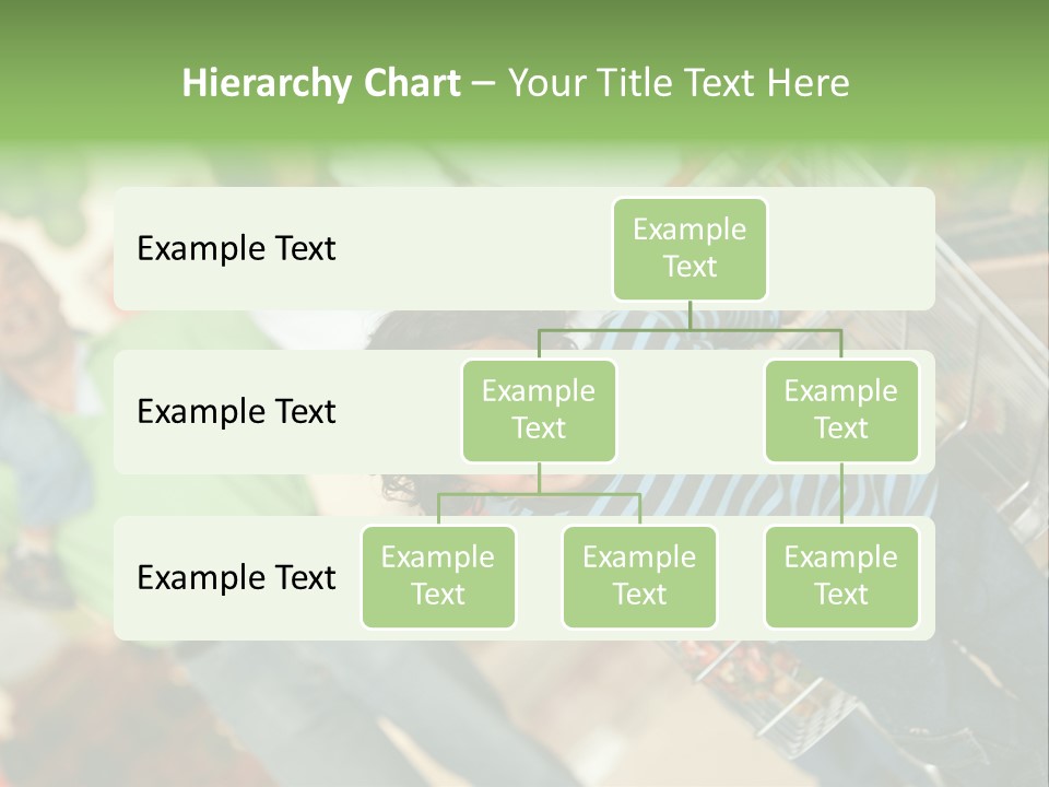 A Young Boy Standing In Front Of A Shopping Cart PowerPoint Template