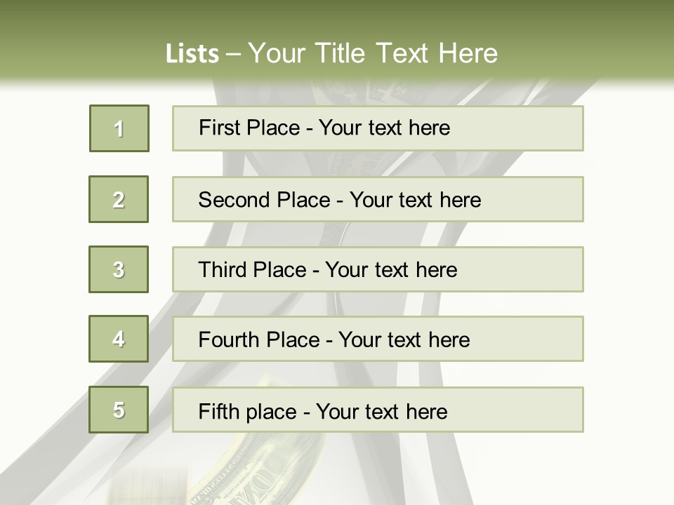 Past White Exchange PowerPoint Template