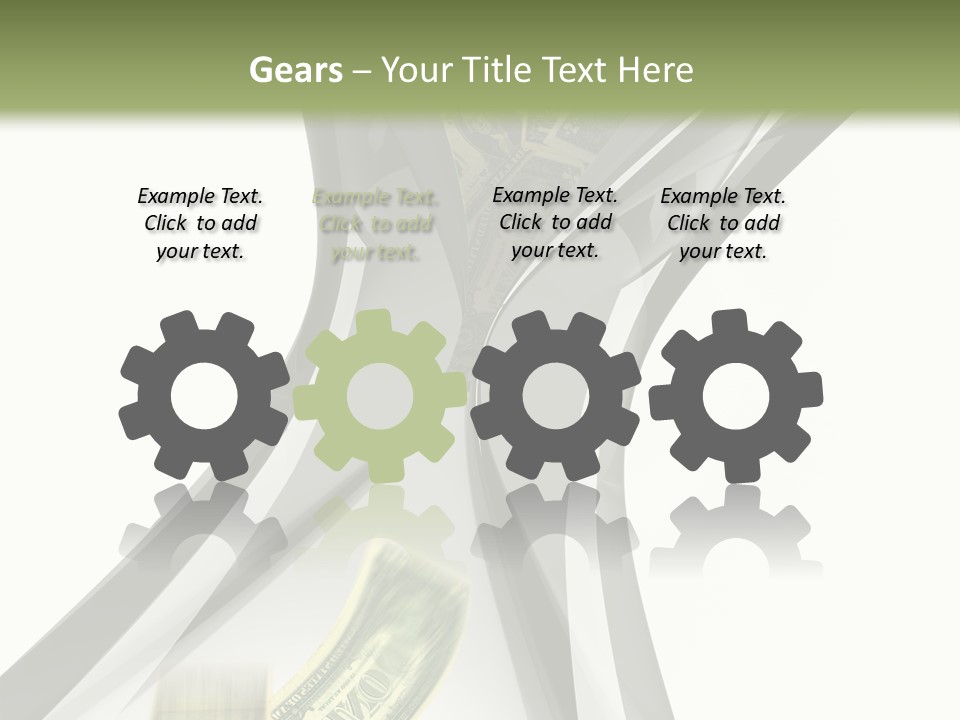 Past White Exchange PowerPoint Template