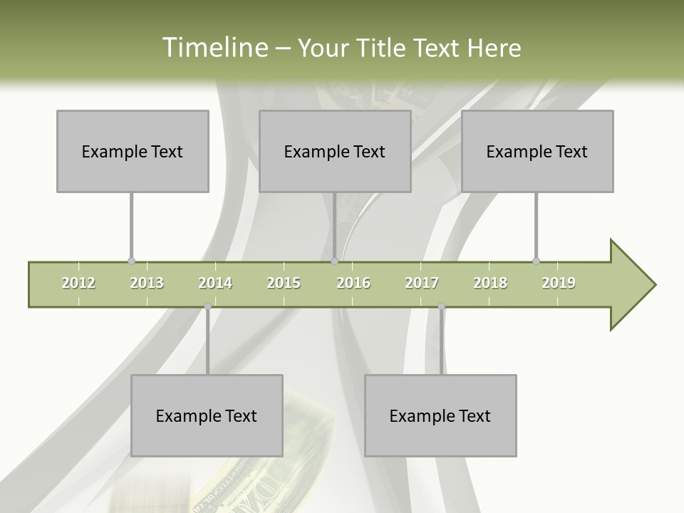 Past White Exchange PowerPoint Template