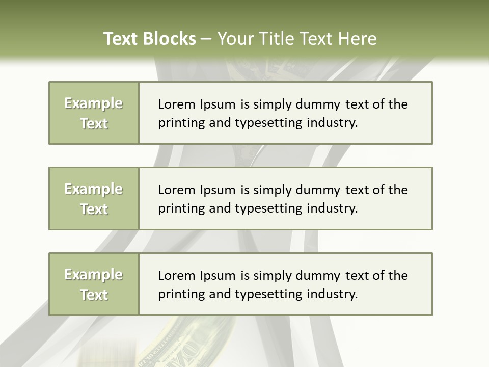Past White Exchange PowerPoint Template