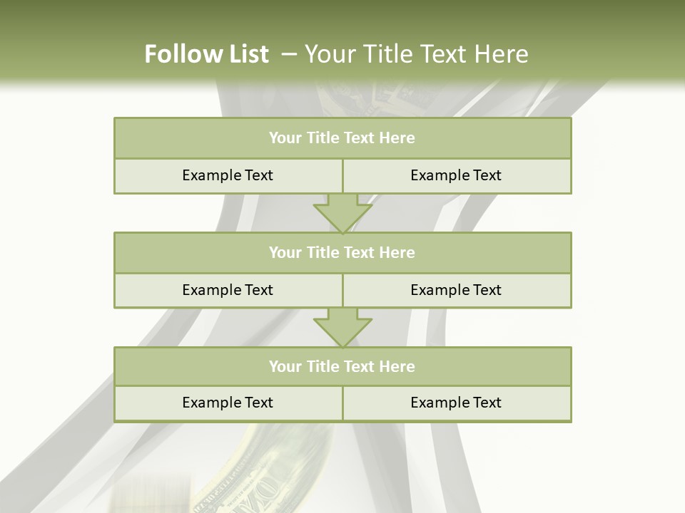 Past White Exchange PowerPoint Template