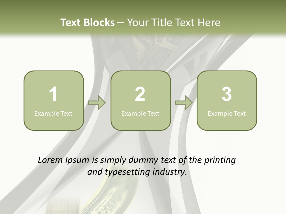 Past White Exchange PowerPoint Template