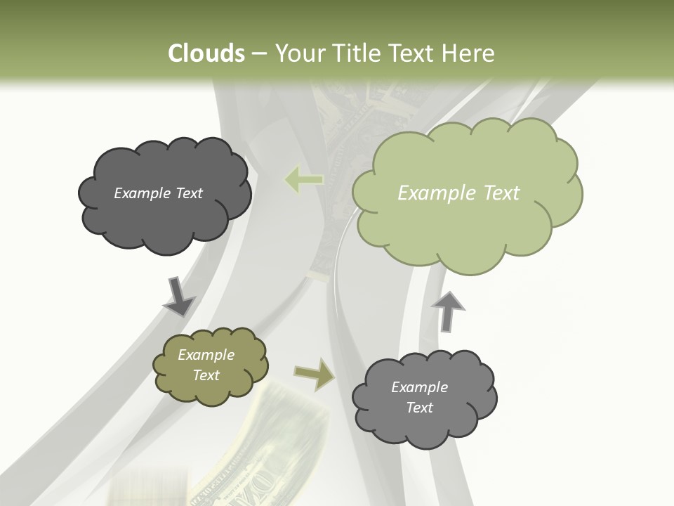 Past White Exchange PowerPoint Template