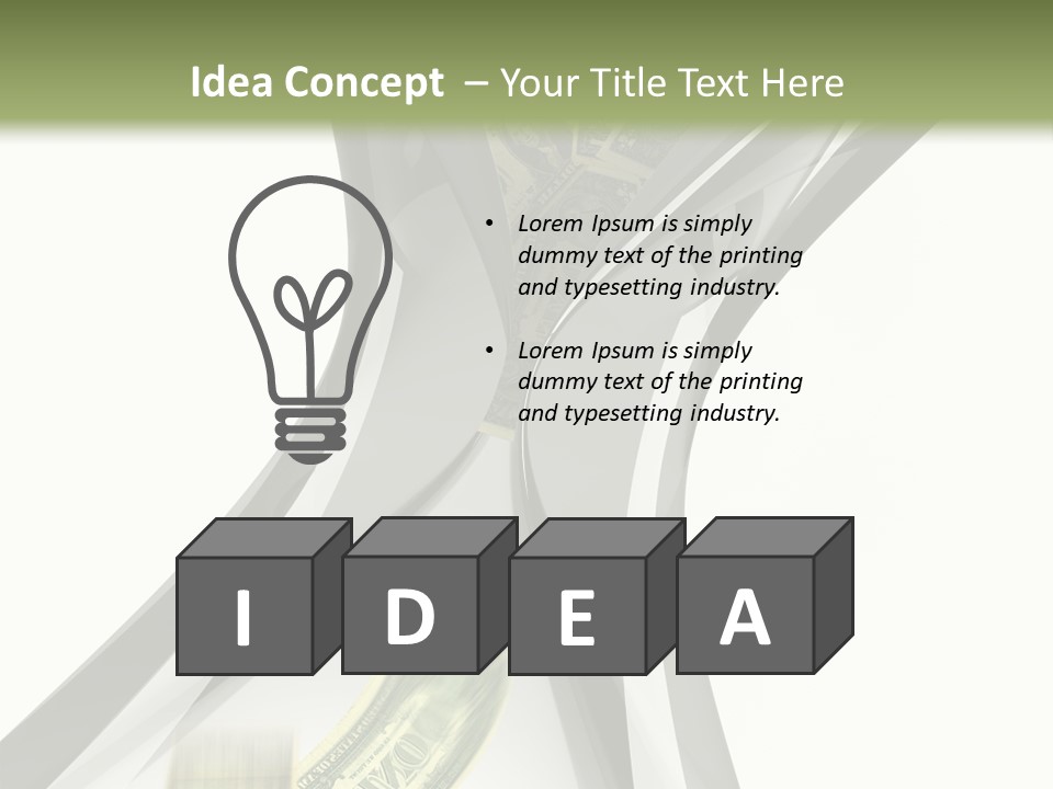 Past White Exchange PowerPoint Template