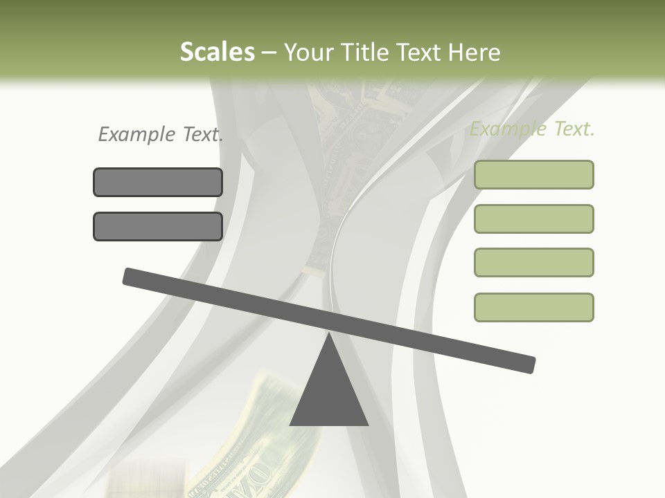 Past White Exchange PowerPoint Template