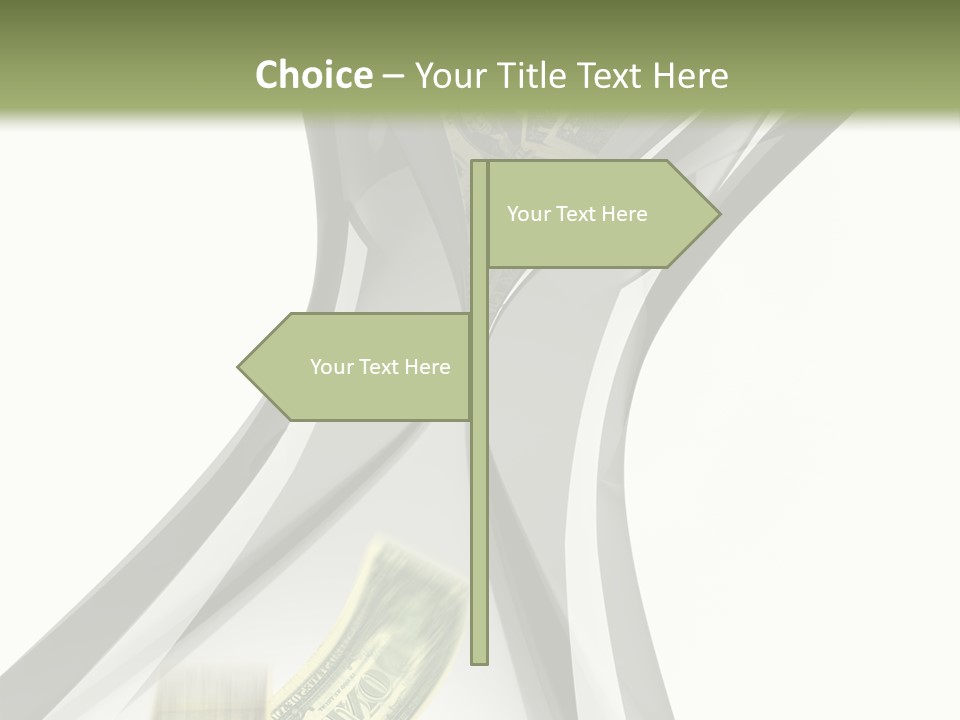 Past White Exchange PowerPoint Template
