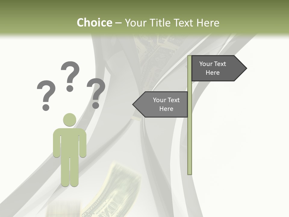 Past White Exchange PowerPoint Template