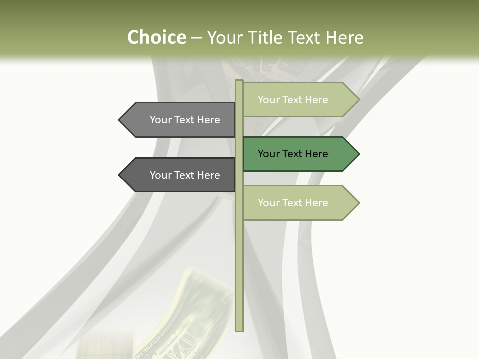 Past White Exchange PowerPoint Template