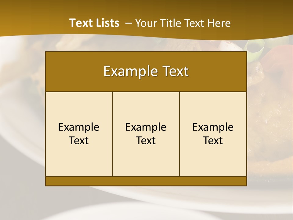 Appetizer Salsa Pepper PowerPoint Template
