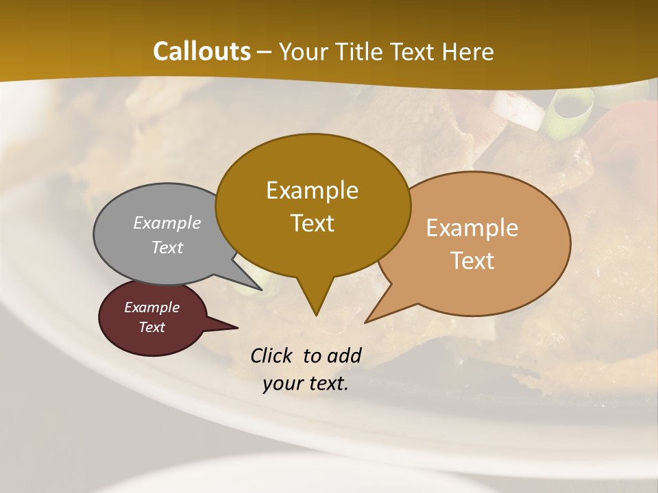 Appetizer Salsa Pepper PowerPoint Template