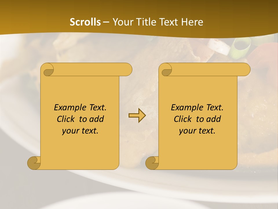 Appetizer Salsa Pepper PowerPoint Template
