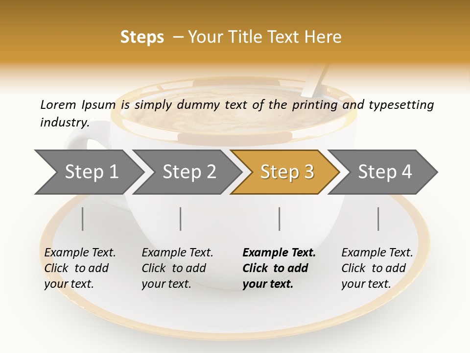 Brewed Columbia Roasted PowerPoint Template