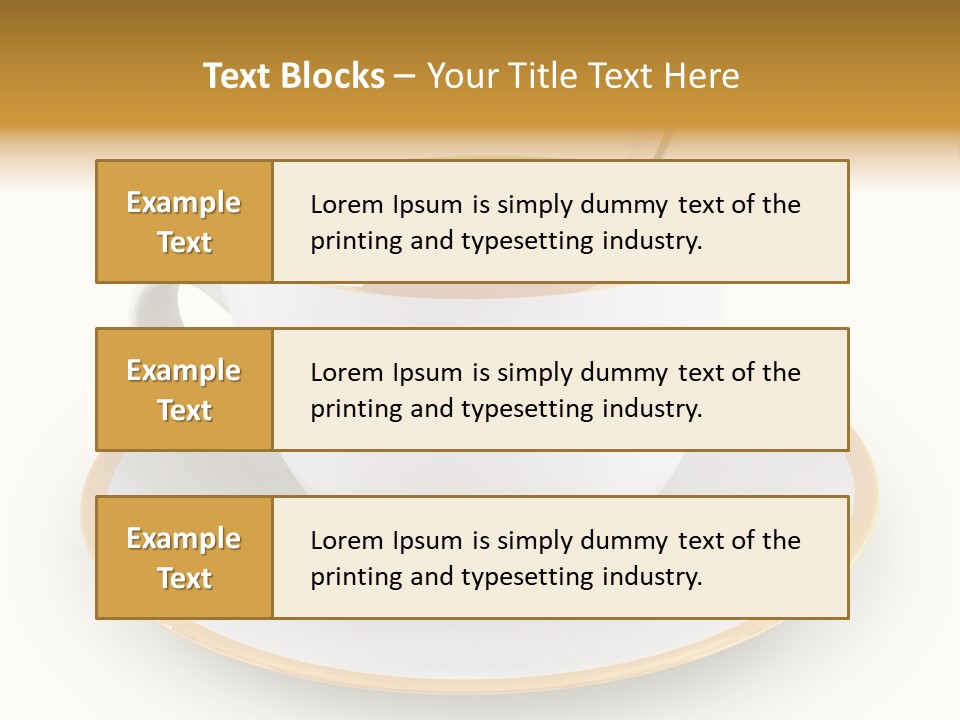 Brewed Columbia Roasted PowerPoint Template