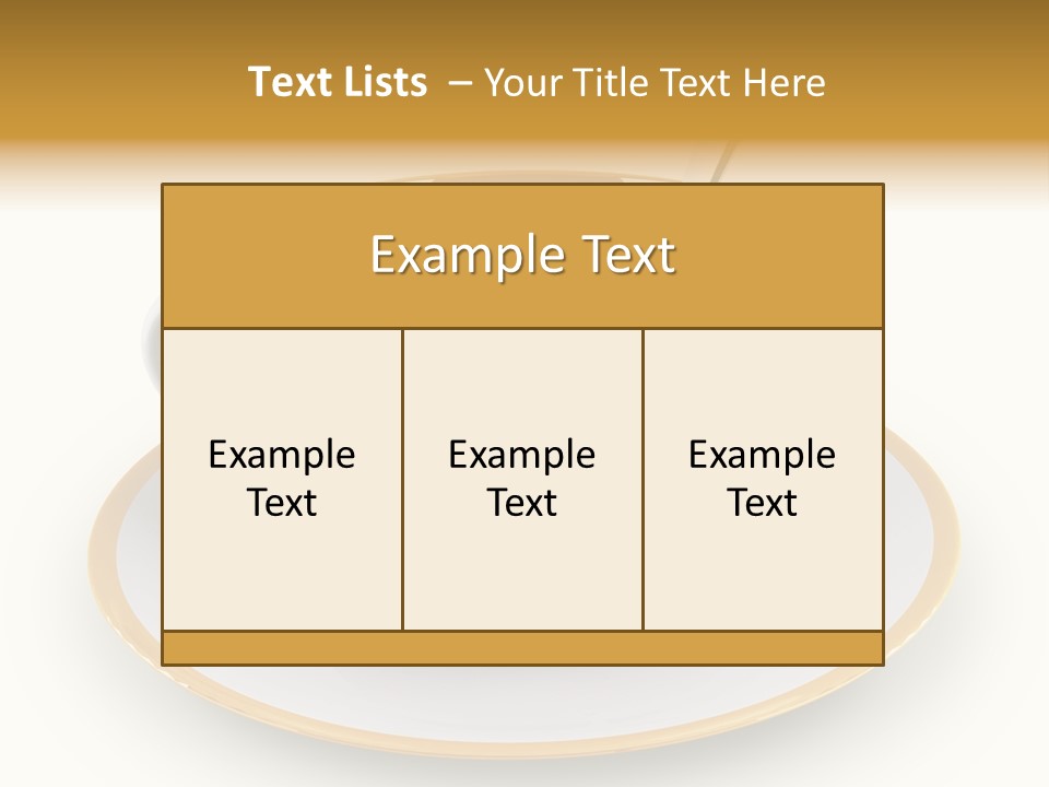 Brewed Columbia Roasted PowerPoint Template