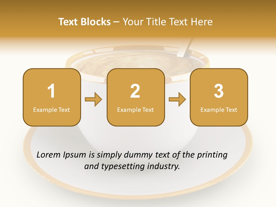 Brewed Columbia Roasted PowerPoint Template