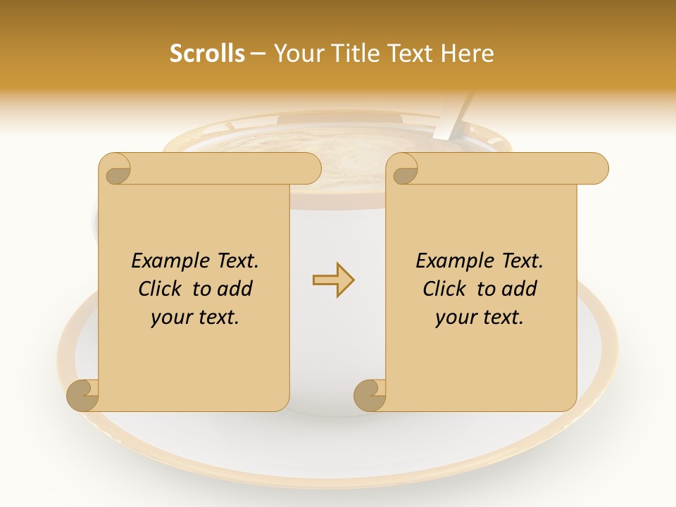 Brewed Columbia Roasted PowerPoint Template