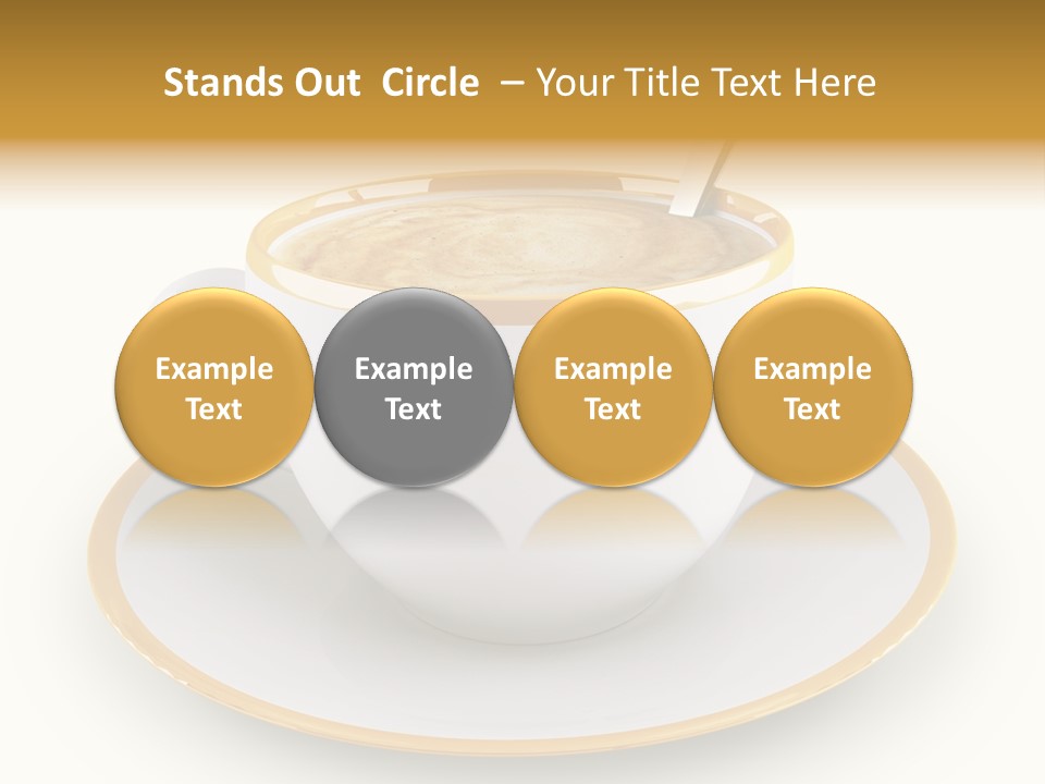 Brewed Columbia Roasted PowerPoint Template