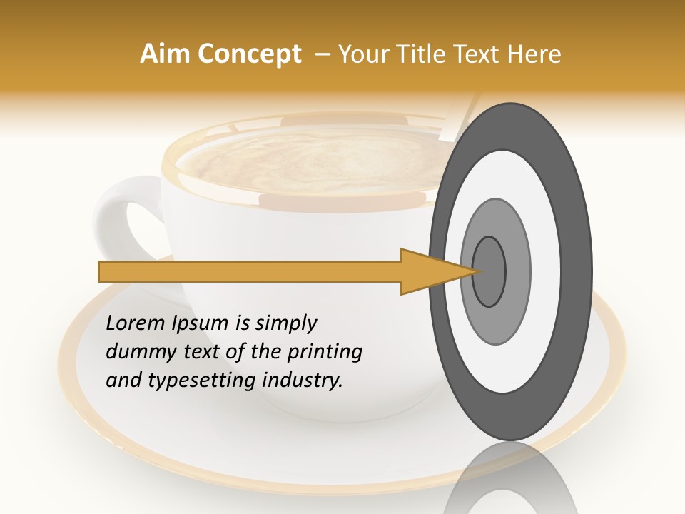 Brewed Columbia Roasted PowerPoint Template