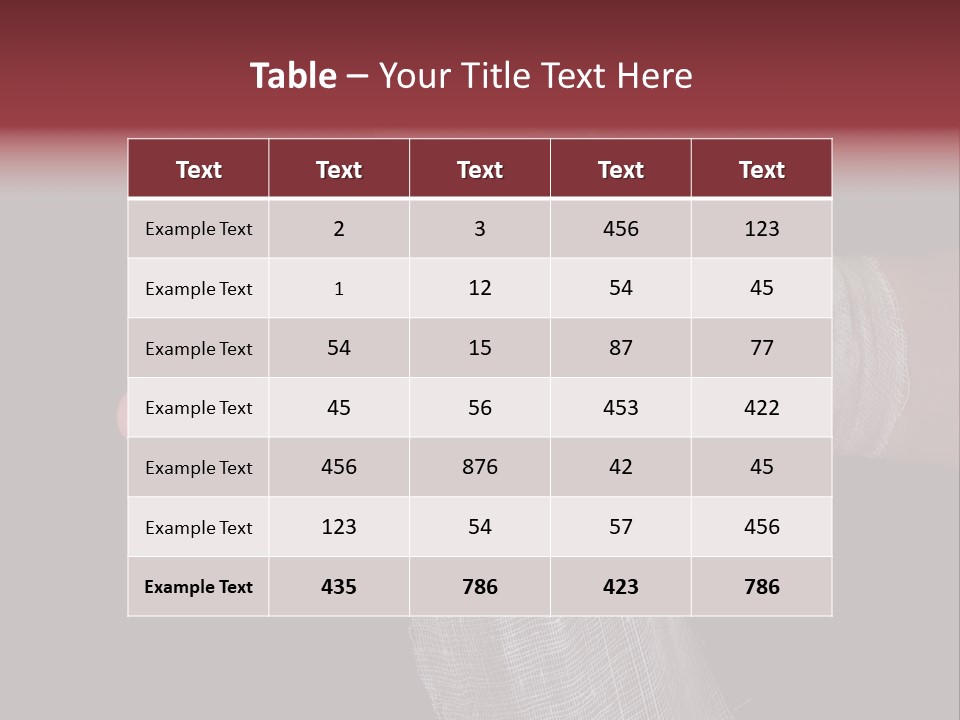 Esteem Young Skin PowerPoint Template