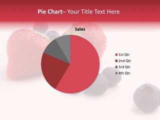 Strawberry Dark Wood PowerPoint Template