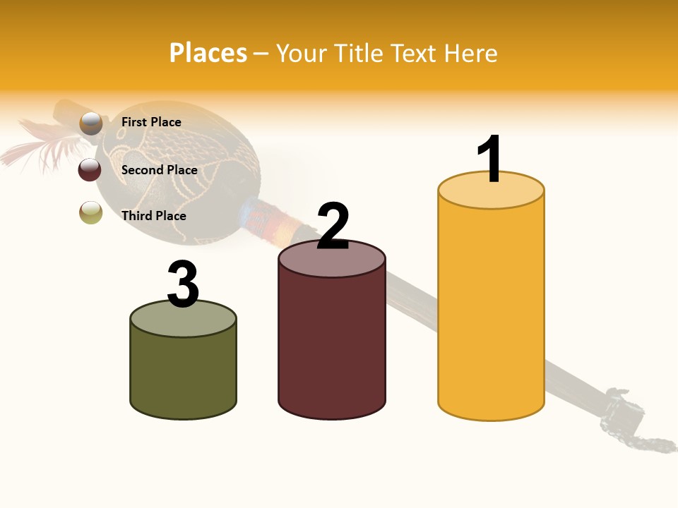 America Spirit Feather PowerPoint Template