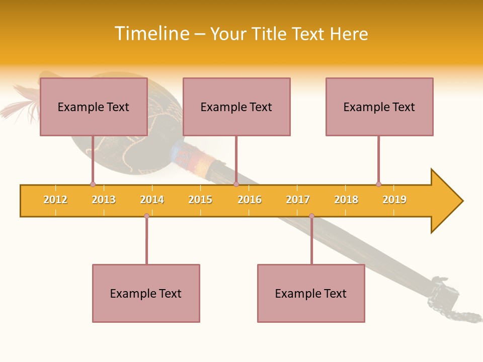 America Spirit Feather PowerPoint Template