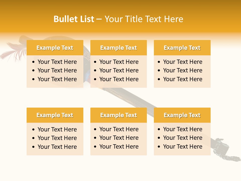 America Spirit Feather PowerPoint Template