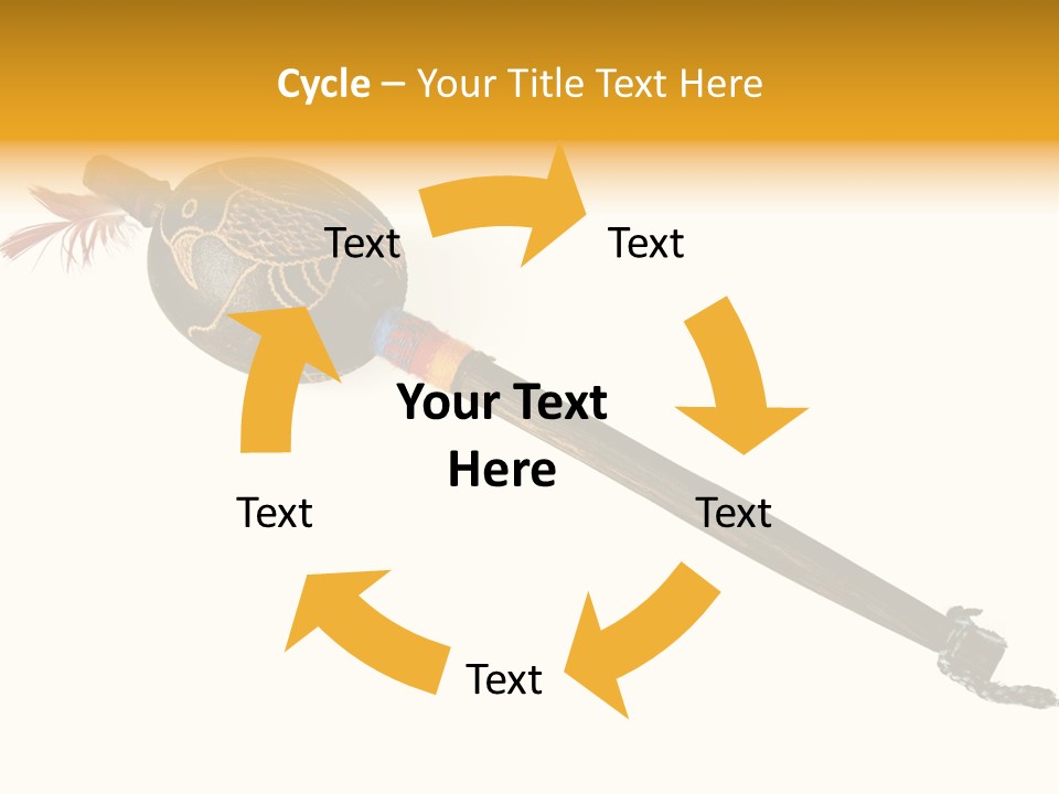 America Spirit Feather PowerPoint Template