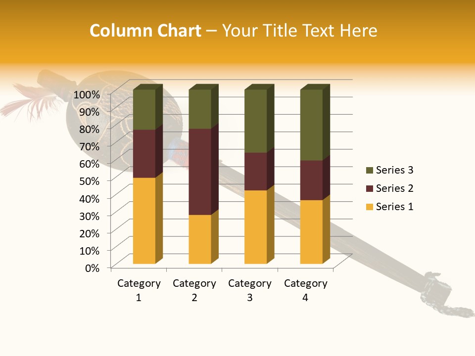 America Spirit Feather PowerPoint Template