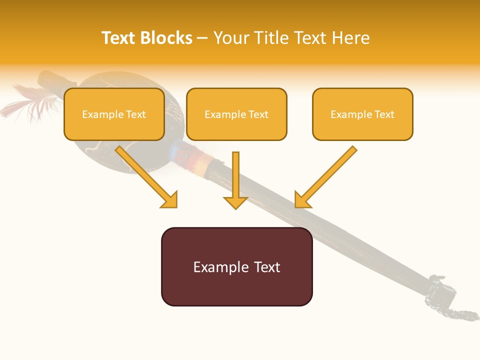 America Spirit Feather PowerPoint Template