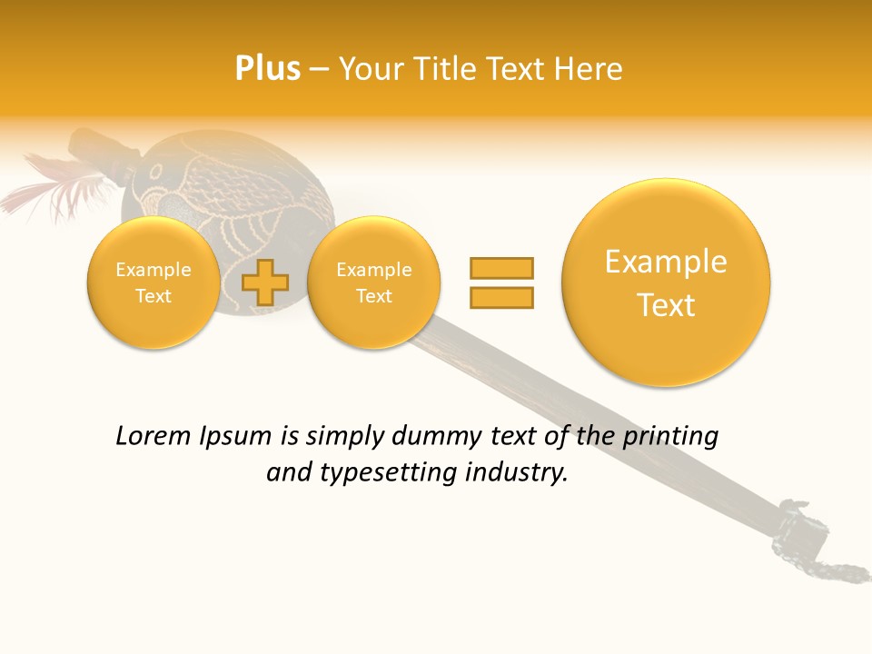 America Spirit Feather PowerPoint Template