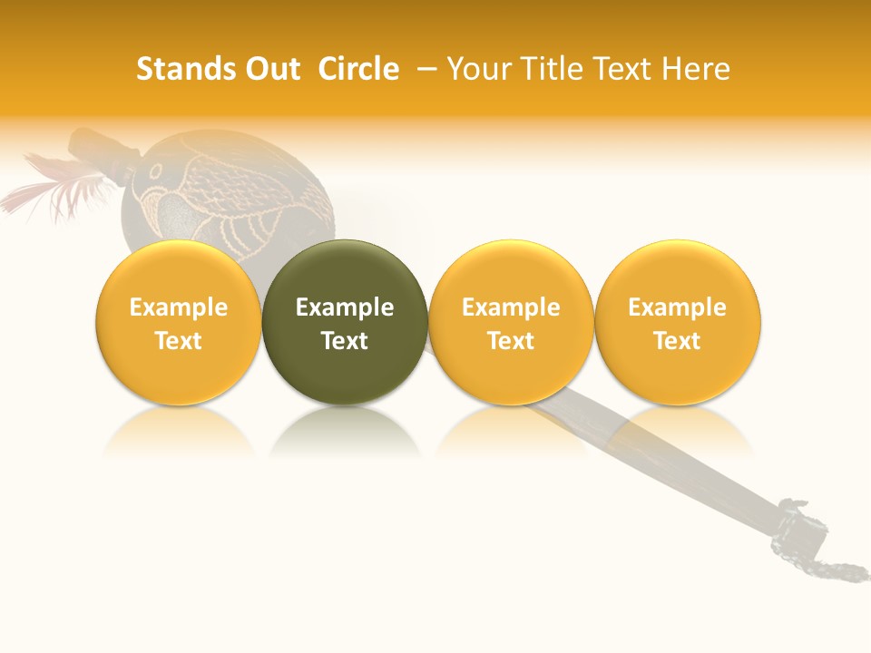 America Spirit Feather PowerPoint Template