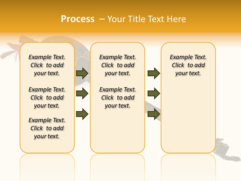 America Spirit Feather PowerPoint Template