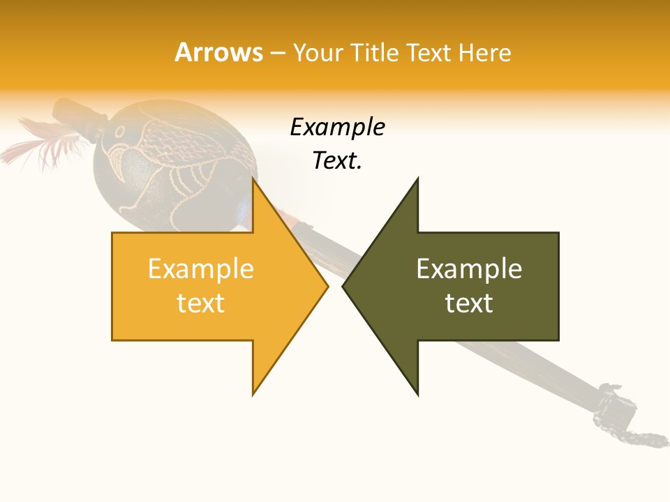 America Spirit Feather PowerPoint Template