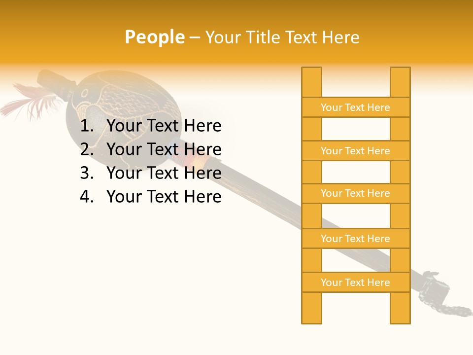 America Spirit Feather PowerPoint Template