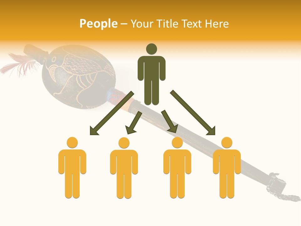 America Spirit Feather PowerPoint Template