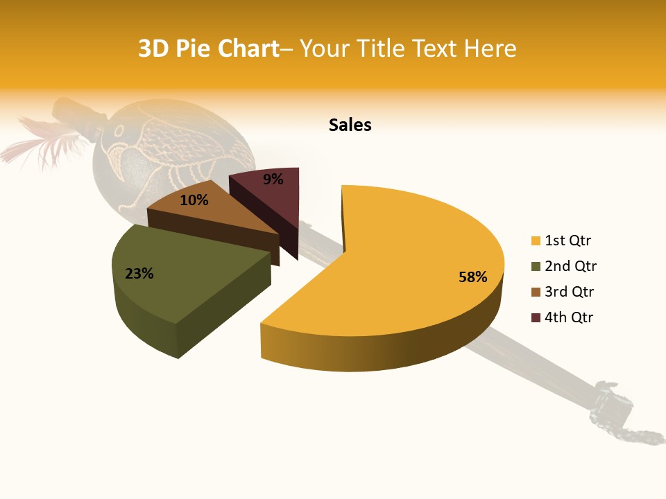 America Spirit Feather PowerPoint Template