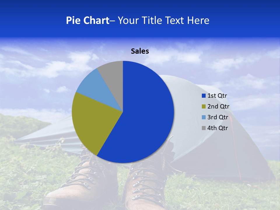 Grass Journey Sun PowerPoint Template