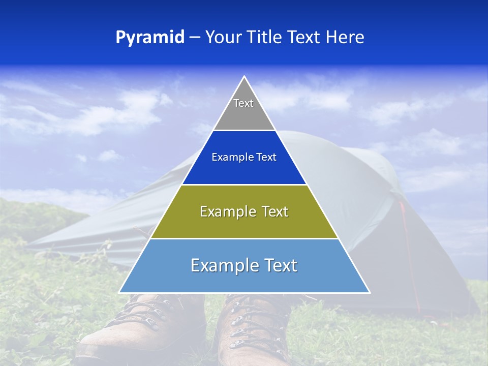 Grass Journey Sun PowerPoint Template