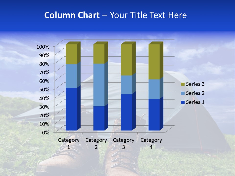 Grass Journey Sun PowerPoint Template