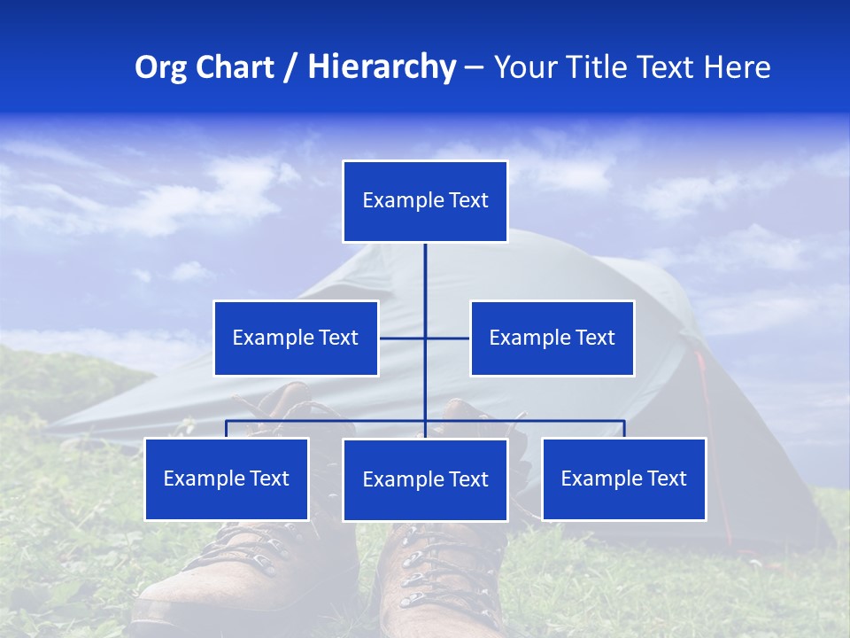 Grass Journey Sun PowerPoint Template
