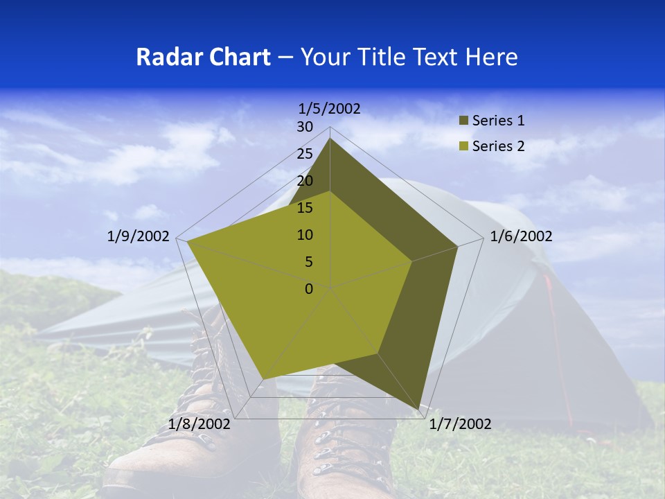 Grass Journey Sun PowerPoint Template