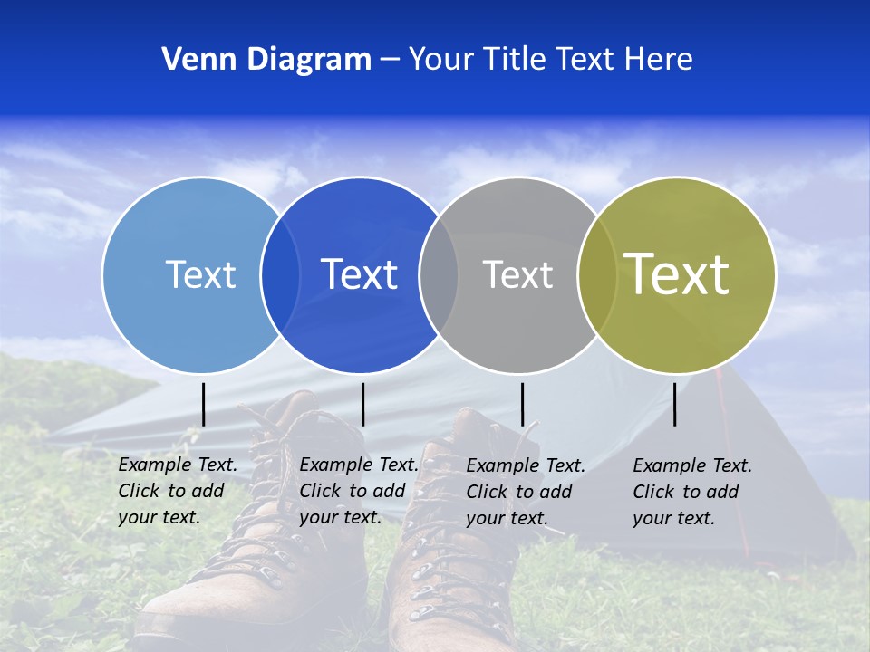 Grass Journey Sun PowerPoint Template