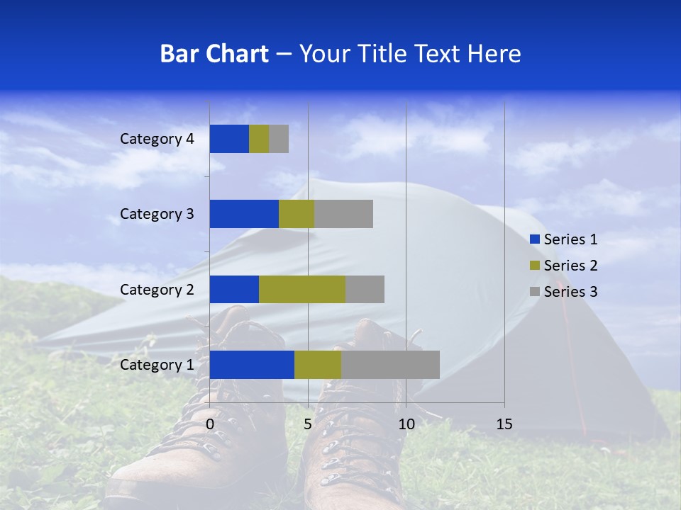 Grass Journey Sun PowerPoint Template