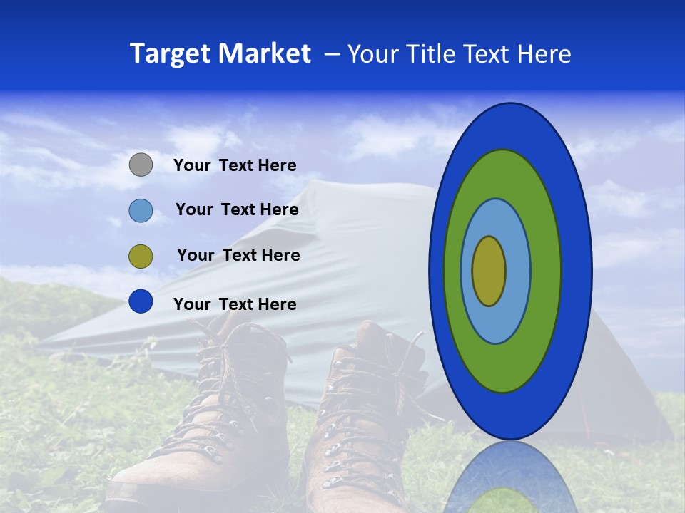 Grass Journey Sun PowerPoint Template