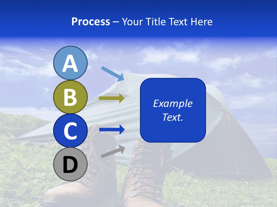 Grass Journey Sun PowerPoint Template