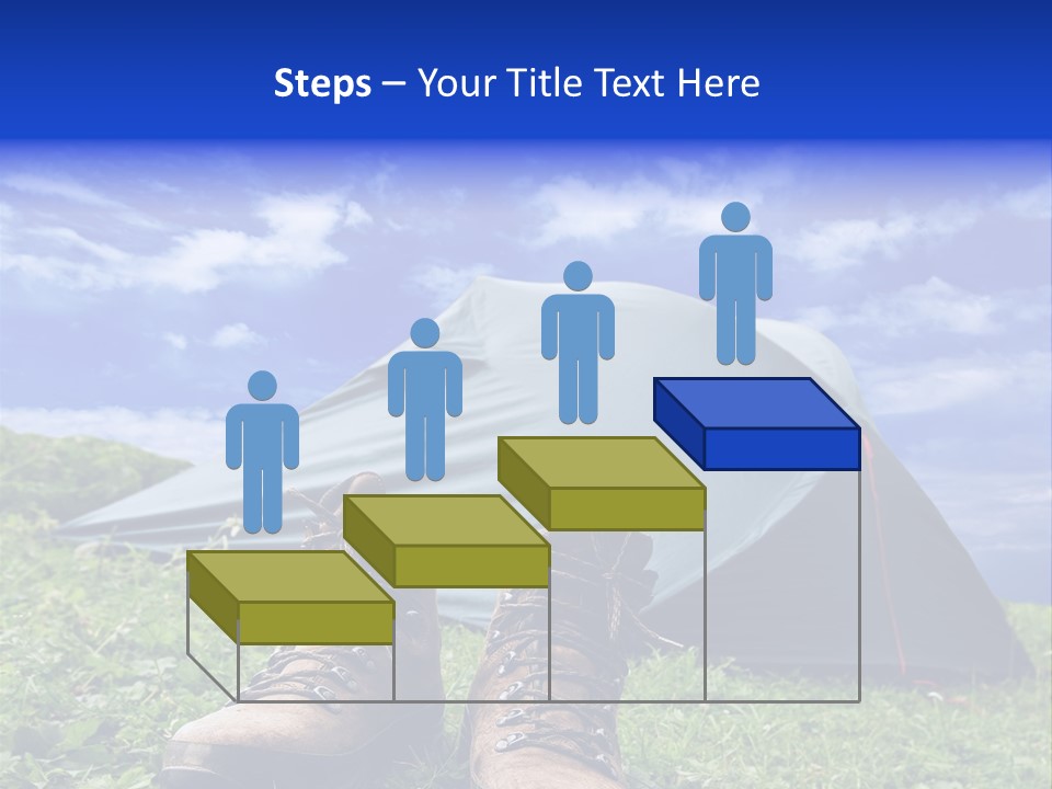 Grass Journey Sun PowerPoint Template