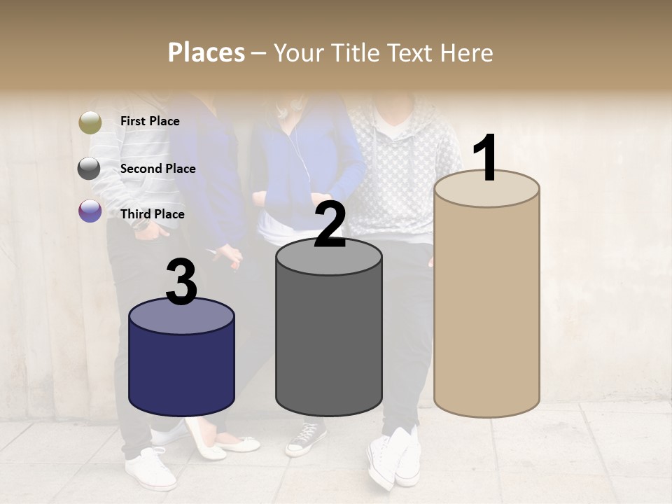 Student Youth Smile PowerPoint Template