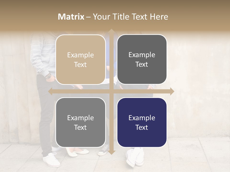 Student Youth Smile PowerPoint Template